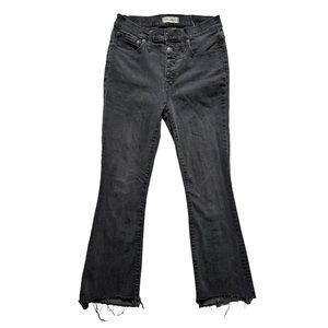 Madewell Black Boot Cut Jeans